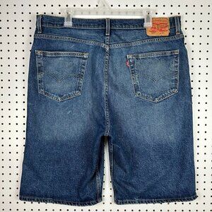 Levi's 569 Blue Jean Shorts Jorts Men's 36 Honeycomb 12.5" Inseam Y2K Skate Long